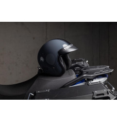 Kask motocyklowy otwarty retro ROXAR CLASSIC '92 szaro-czarny