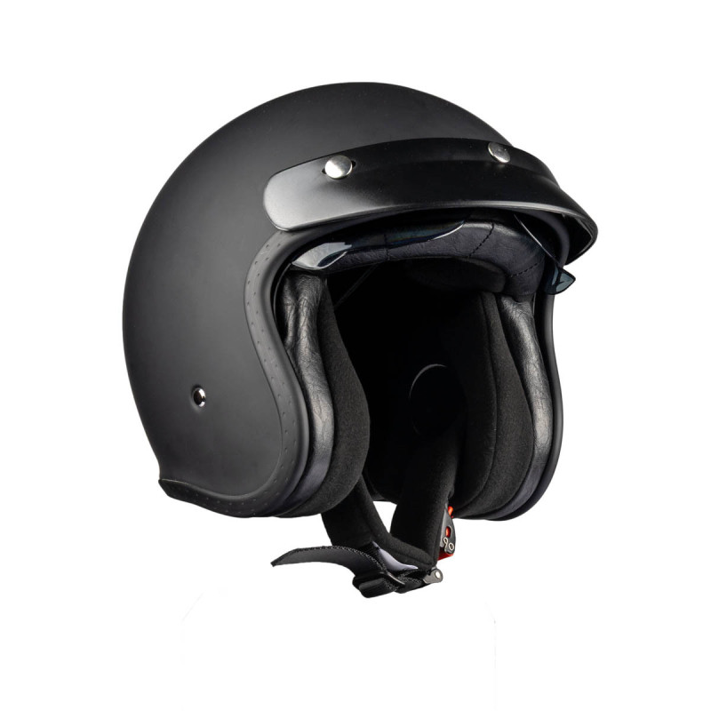Kask motocyklowy otwarty retro ROXAR CLASSIC Z-Line czarny matowy Kask motocyklowy otwarty retro ROXAR CLASSIC Z-Line czarny matowy