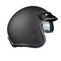 Kask motocyklowy otwarty retro ROXAR CLASSIC Z-Line czarny matowy Kask motocyklowy otwarty retro ROXAR CLASSIC Z-Line czarny matowy