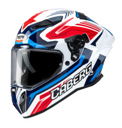 CABERG KASK INTEGRALNY Z BLENDĄ MODEL DRIFT EVO II JARAMA KOLOR BIAŁY/CZERWONY/NIEBIESKI ROZMIAR L (PINLOCK W ZESTAWIE)