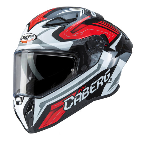 CABERG KASK INTEGRALNY Z BLENDĄ MODEL DRIFT EVO II JARAMA KOLOR CZARNY/CZERWONY/BIAŁY ROZMIAR XL (PINLOCK W ZESTAWIE)
