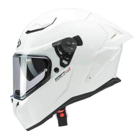 CABERG KASK INTEGRALNY Z BLENDĄ MODEL DRIFT EVO II SOLID KOLOR BIAŁY POŁYSK ROZMIAR XL (PINLOCK W ZESTAWIE)