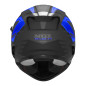 NOX PROMOCJA KASK INTEGRALNY (FULL FACE) Z BLENDĄ N304S CARVER KOLOR CZARNY/NIEBIESKI MAT ROZMIAR XXL