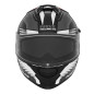 NOX PROMOCJA KASK INTEGRALNY (FULL FACE) Z BLENDĄ N304S CARVER KOLOR CZARNY/BIAŁY/CZERWONY ROZMIAR M