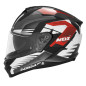 NOX PROMOCJA KASK INTEGRALNY (FULL FACE) Z BLENDĄ N304S CARVER KOLOR CZARNY/BIAŁY/CZERWONY ROZMIAR XL
