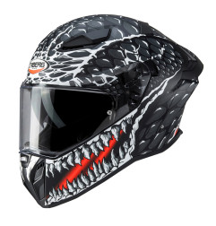 CABERG KASK INTEGRALNY Z BLENDĄ MODEL DRIFT EVO II CROK KOLOR CZARNY/BIAŁY/CZERWONY MAT ROZMIAR S (PINLOCK W ZESTAWIE)