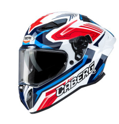 CABERG KASK INTEGRALNY Z BLENDĄ MODEL DRIFT EVO II JARAMA KOLOR BIAŁY/CZERWONY/NIEBIESKI ROZMIAR S (PINLOCK W ZESTAWIE)