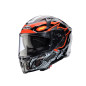 CABERG KASK INTEGRALNY AVALON X GURKHA KOLOR CZARNY/SZARY/POMARAŃCZOWY FLUO ROZMIAR L