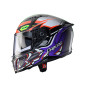 CABERG KASK INTEGRALNY AVALON X GURKHA KOLOR CZARNY MAT/POMARAŃCZOWY/FIOLETOWY ROZMIAR M