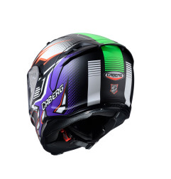 CABERG KASK INTEGRALNY AVALON X GURKHA KOLOR CZARNY MAT/POMARAŃCZOWY/FIOLETOWY ROZMIAR XL