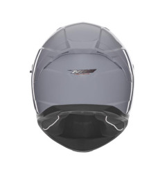 NOX PROMOCJA KASK INTEGRALNY (FULL FACE) Z BLENDĄ N401 SOLID KOLOR SZARY POŁYSK ROZMIAR XL