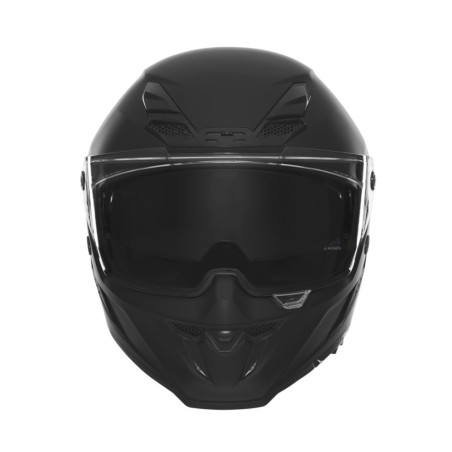 EXKLUSIV PROMOCJA KASK INTEGRALNY GOLIATH KOLOR CZARNY MAT ROZMIAR S (DODATKOWA CIEMNA SZYBKA W ZESTAWIE)