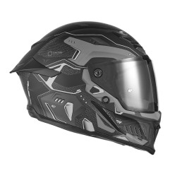 EXKLUSIV WYPRZEDAŻ KASK INTEGRALNY GOLIATH BERSERCK KOLOR CZARNY MAT/TYTANOWY ROZMIAR M (DODATKOWA CIEMNA SZYBKA W ZESTAWIE)
