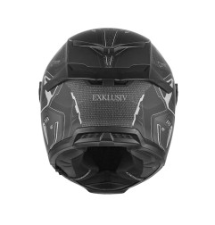 EXKLUSIV WYPRZEDAŻ KASK INTEGRALNY GOLIATH BERSERCK KOLOR CZARNY MAT/TYTANOWY ROZMIAR M (DODATKOWA CIEMNA SZYBKA W ZESTAWIE)