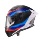 CABERG 2026 KASK INTEGRALNY Z BLENDĄ MODEL DRIFT EVO II CARBON MSPORT KOLOR CZARNY/NIEBIESKI/CZERWONY MAT ROZMIAR L