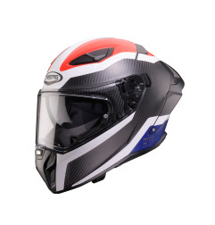 CABERG 2026 KASK INTEGRALNY Z BLENDĄ MODEL DRIFT EVO II CARBON CBR KOLOR CZARNY/NIEBIESKI/CZERWONY MAT ROZMIAR L