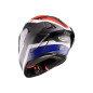 CABERG 2026 KASK INTEGRALNY Z BLENDĄ MODEL DRIFT EVO II CARBON CBR KOLOR CZARNY/NIEBIESKI/CZERWONY MAT ROZMIAR L