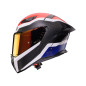 CABERG 2026 KASK INTEGRALNY Z BLENDĄ MODEL DRIFT EVO II CARBON CBR KOLOR CZARNY/NIEBIESKI/CZERWONY MAT ROZMIAR L