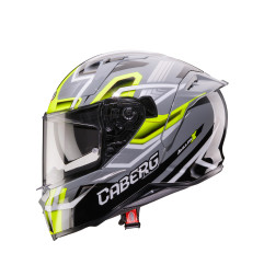 CABERG 2026 KASK INTEGRALNY Z BLENDĄ MODEL AVALON X BRAMA KOLOR CZARNY/ŻÓŁTY FLUO/SZARY ROZMIAR L