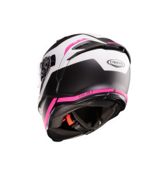 CABERG 2026 KASK INTEGRALNY Z BLENDĄ MODEL AVALON X PURE KOLOR CZARNY MAT/BIAŁY/FUKSJA (INTENSYWNY ODCIEŃ RÓŻOWEGO) ROZMIAR M