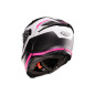 CABERG 2026 KASK INTEGRALNY Z BLENDĄ MODEL AVALON X PURE KOLOR CZARNY MAT/BIAŁY/FUKSJA (INTENSYWNY ODCIEŃ RÓŻOWEGO) ROZMIAR M