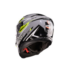 CABERG 2026 KASK INTEGRALNY Z BLENDĄ MODEL AVALON X BRAMA KOLOR CZARNY/ŻÓŁTY FLUO/SZARY ROZMIAR S