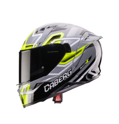 CABERG 2026 KASK INTEGRALNY Z BLENDĄ MODEL AVALON X BRAMA KOLOR CZARNY/ŻÓŁTY FLUO/SZARY ROZMIAR XL