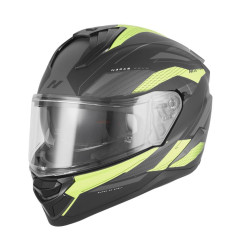 NOX KASK INTEGRALNY (FULL FACE) Z BLENDĄ N304S REVO KOLOR ŻÓŁTY FLUO MAT/CZARNY ROZMIAR S