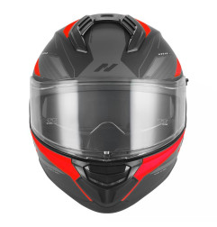 NOX KASK INTEGRALNY (FULL FACE) Z BLENDĄ N304S REVO KOLOR CZERWONY MAT/CZARNY ROZMIAR M