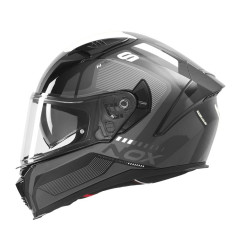 NOX KASK INTEGRALNY (FULL FACE) Z BLENDĄ N402 MENTOR KOLOR CZARNY/BIAŁY ROZMIAR S