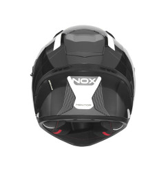 NOX KASK INTEGRALNY (FULL FACE) Z BLENDĄ N402 MENTOR KOLOR CZARNY/BIAŁY ROZMIAR S