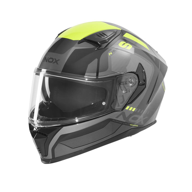 NOX KASK INTEGRALNY (FULL FACE) Z BLENDĄ N402 MENTOR KOLOR CZARNY/ŻÓŁTY FLUO ROZMIAR L NOX KASK INTEGRALNY (FULL FACE) Z BLENDĄ N402 MENTOR KOLOR CZARNY/ŻÓŁTY FLUO ROZMIAR L