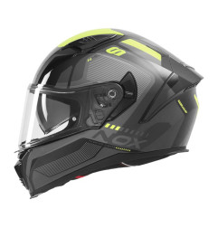 NOX KASK INTEGRALNY (FULL FACE) Z BLENDĄ N402 MENTOR KOLOR CZARNY/ŻÓŁTY FLUO ROZMIAR XL