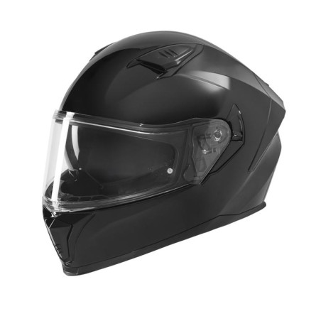 NOX KASK INTEGRALNY (FULL FACE) Z BLENDĄ N402 SOLID KOLOR CZARNY POŁYSK ROZMIAR M