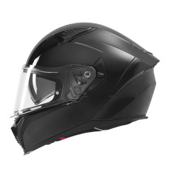 NOX KASK INTEGRALNY (FULL FACE) Z BLENDĄ N402 SOLID KOLOR CZARNY POŁYSK ROZMIAR M