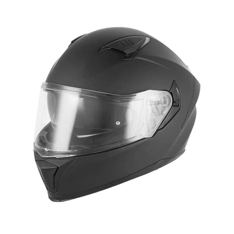 NOX KASK INTEGRALNY (FULL FACE) Z BLENDĄ N402 SOLID KOLOR CZARNY MAT ROZMIAR L