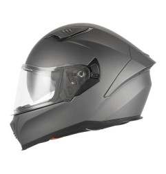 NOX KASK INTEGRALNY (FULL FACE) Z BLENDĄ N402 SOLID KOLOR TYTANOWY MAT ROZMIAR M