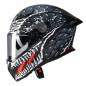 CABERG KASK INTEGRALNY Z BLENDĄ MODEL DRIFT EVO II CROK KOLOR CZARNY/BIAŁY/CZERWONY MAT ROZMIAR XS (PINLOCK W ZESTAWIE)