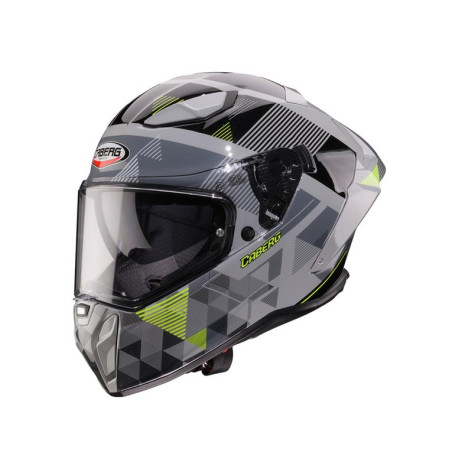 CABERG KASK INTEGRALNY Z BLENDĄ MODEL DRIFT EVO II PRISM KOLOR SZARY/CZARNY/ŻÓŁTY FLUO MAT ROZMIAR S