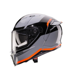CABERG KASK INTEGRALNY Z BLENDĄ MODEL AVALON X PURE KOLOR SZARY/CZARNY/CZERWONY FLUO ROZMIAR L
