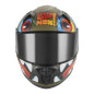 NOX KASK INTEGRALNY (FULL FACE) N731 SCRAPPY KID / JUNIOR (DZIECIĘCY) KOLOR ZIELONY (KHAKI)/CZARNY/NIEBIESKI MAT ROZMIAR XL
