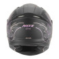 NOX KASK INTEGRALNY (FULL FACE) N731 SPRING KID / JUNIOR (DZIECIĘCY) KOLOR CZARNY MAT/RÓŻOWY ROZMIAR M