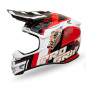 PROGRIP KASK CROSS PG3080 SPIRITS KOLOR CZERWONY BIAŁY CZARNY ROZM. M (3080-149) ( HOMOLOGACJA ECE 22R06, ZAPIĘCIE DD )