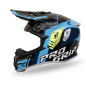 PROGRIP KASK CROSS PG3080 SPIRITS KOLOR CZARNY NIEBIESKI ROZM. XL (3080-150) ( HOMOLOGACJA ECE 22R06, ZAPIĘCIE DD )