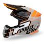 PROGRIP KASK CROSS PG3080 ADVENTURE KOLOR SZARY CZARNY POMARAŃCZOWY ROZM. S (3080-211) ( HOMOLOGACJA ECE 22R06, ZAPIĘCIE DD )
