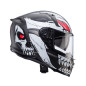 CABERG PROMOCJA KASK INTEGRALNY AVALON X PUNK KOLOR SZARY MAT/BIAŁY/CZERWONY ROZMIAR L