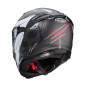 CABERG PROMOCJA KASK INTEGRALNY AVALON X PUNK KOLOR SZARY MAT/BIAŁY/CZERWONY ROZMIAR XXL