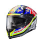CABERG PROMOCJA KASK INTEGRALNY AVALON X TRUCK KOLOR CZARNY/ŻÓŁTY FLUO/CZERWONY FLUO/NIEBIESKI ROZMIAR L