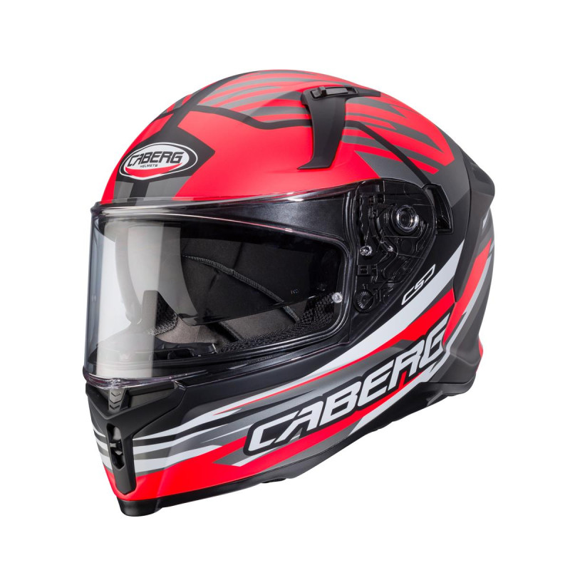 CABERG WYPRZEDAZ KASK INTEGRALNY AVALON X KIRA KOLOR CZARNY MAT/SZARY/CZERWONY FLUO ROZMIAR XS