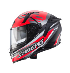 CABERG WYPRZEDAZ KASK INTEGRALNY AVALON X KIRA KOLOR CZARNY MAT/SZARY/CZERWONY FLUO ROZMIAR S